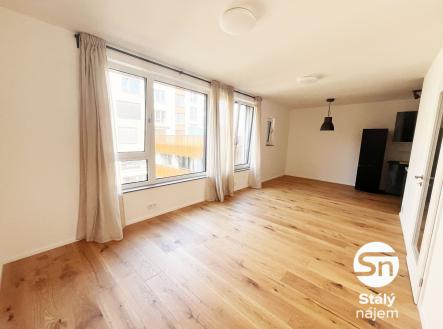 Pronájem bytu, 1+kk, 39 m²