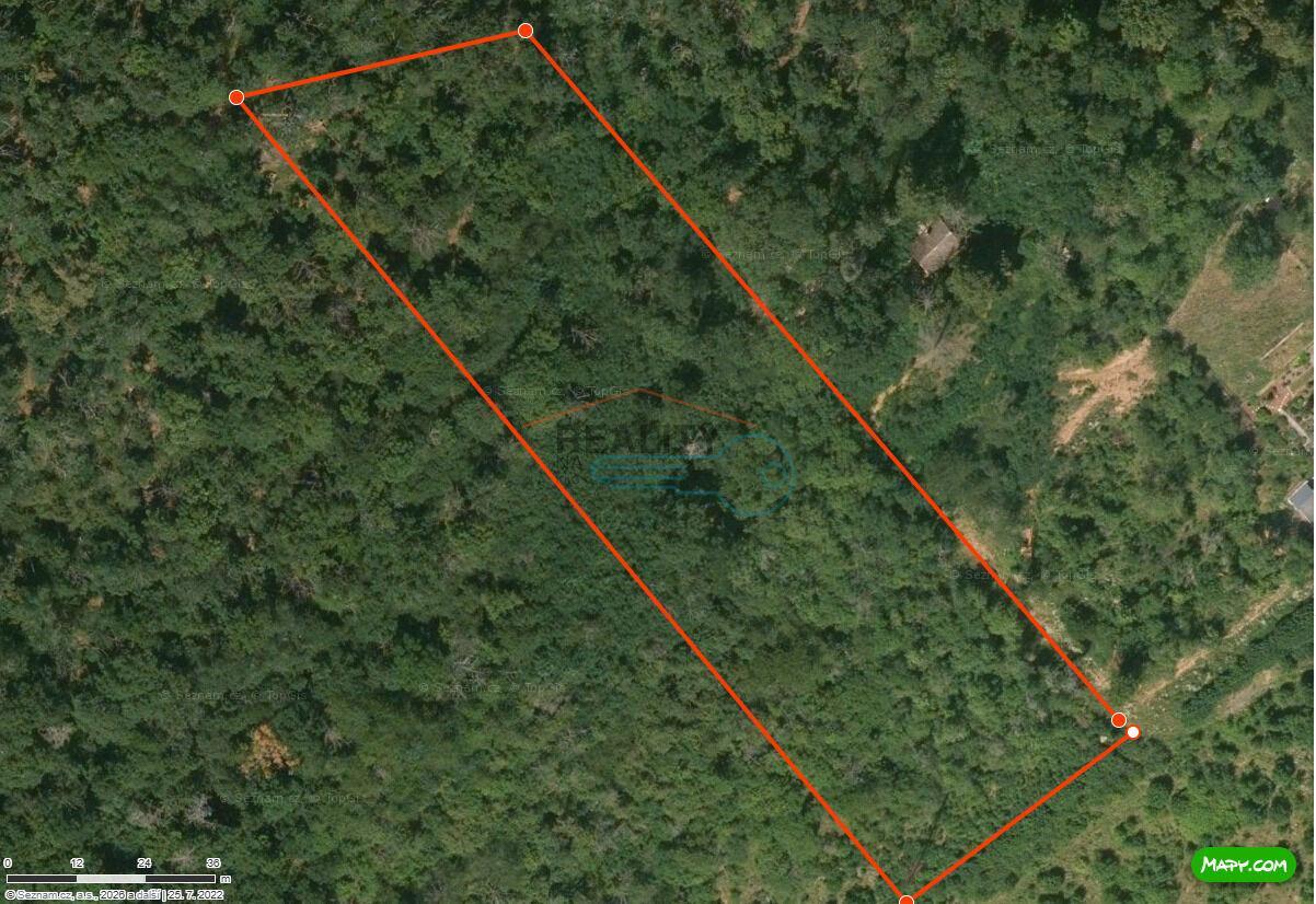 Prodej tří pozemku Vráž u Berouna