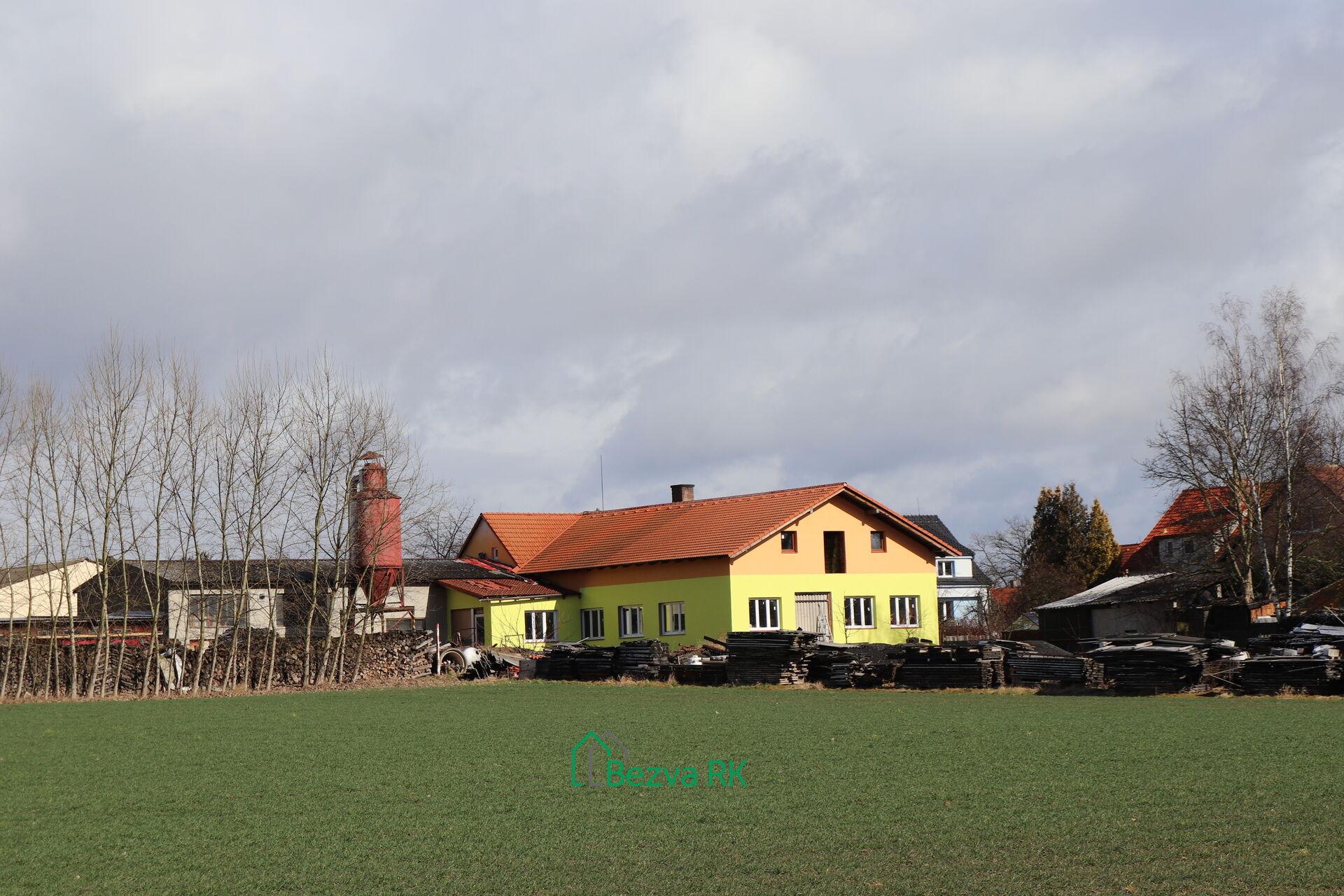 Prodej výrobní haly s potenciálem pro podnikání i bydlení – Čimelice, okres Písek