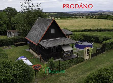 Prodej chaty 35m², pozemek 365m² Točník, chatová oblast Opyš