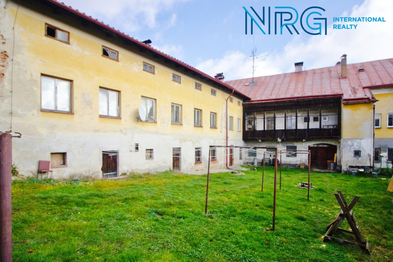 Prodej komerční Činžovní dům, 1 417㎡|Kraj Vysočina, Pelhřimov, Počátky, Březinova 226, 39464