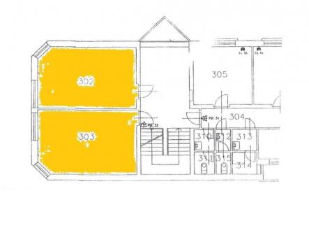 Pronájem kanceláře, 46 m²