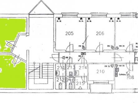 Pronájem kanceláře, 44 m²