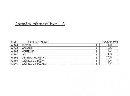 Prodej bytu, 3+kk, 66 m²