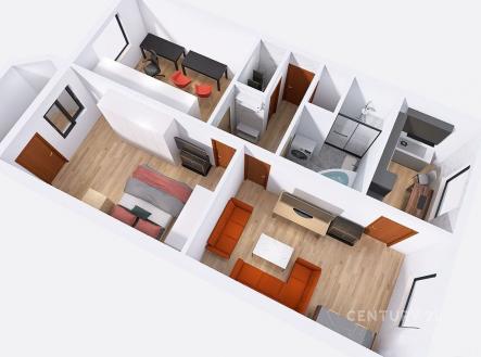 Prodej bytu, 3+1, 81 m²