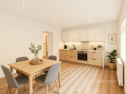 Pronájem bytu, 2+kk, 56 m²