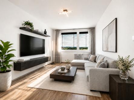 Pronájem bytu, 2+kk, 49 m²