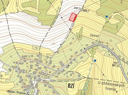 Prodej pozemku, zemědělská půda, 2 021 m²