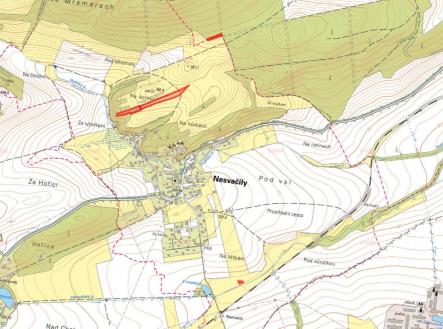 Prodej pozemku, trvalý travní porost, 9 239 m²