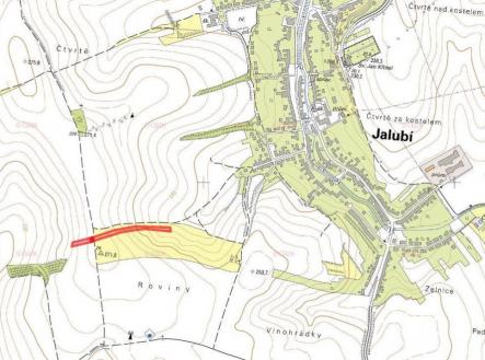 Prodej pozemku, zemědělská půda, 1 861 m²