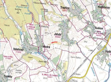 Prodej pozemku, zemědělská půda, 1 861 m²