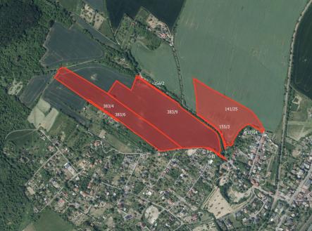 Prodej pozemku, zemědělská půda, 72 188 m²