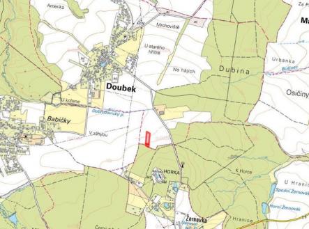 Prodej pozemku, zemědělská půda, 5 755 m²