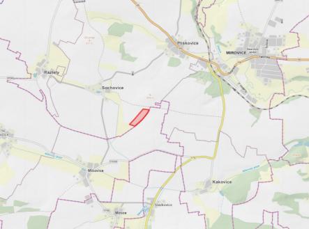 Prodej pozemku, zemědělská půda, 7 681 m²