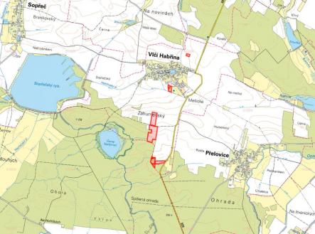 Prodej pozemku, zemědělská půda, 19 647 m²