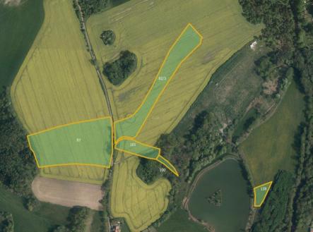 Prodej pozemku, zemědělská půda, 46 128 m²