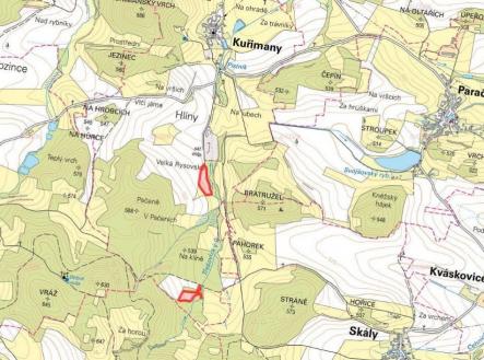 Prodej pozemku, zemědělská půda, 7 564 m²