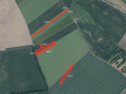 Prodej pozemku, zemědělská půda, 18 470 m²