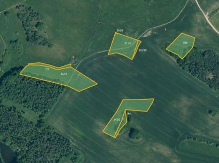 Prodej pozemku, zemědělská půda, 33 295 m² obrázek