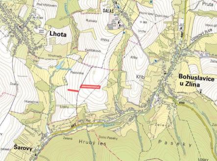 Prodej pozemku, trvalý travní porost, 7 373 m²