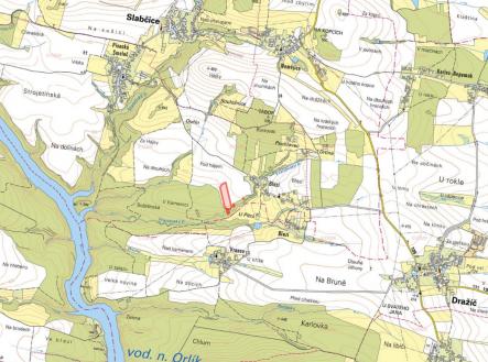 Prodej pozemku, zemědělská půda, 17 072 m²