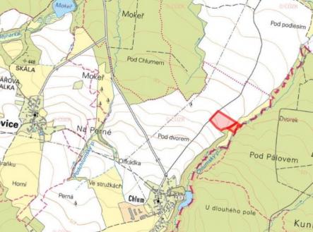 Prodej pozemku, zemědělská půda, 26 689 m²