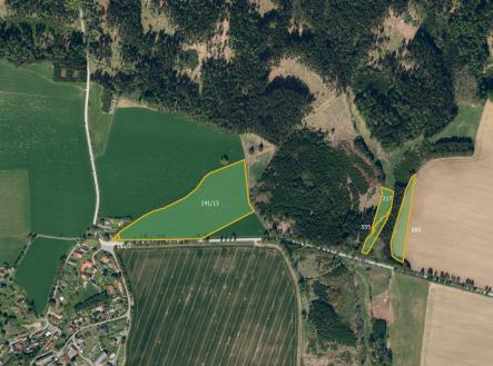 Prodej pozemku, zemědělská půda, 59 764 m²