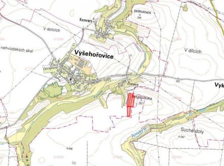 Prodej pozemku, zemědělská půda, 22 210 m²