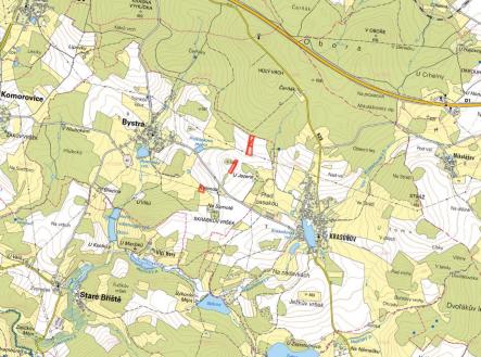 Prodej pozemku, zemědělská půda, 20 616 m²