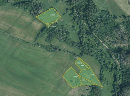 Prodej pozemku, zemědělská půda, 9 329 m²