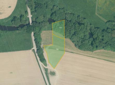 Prodej pozemku, zemědělská půda, 8 624 m²