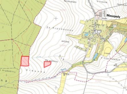 Prodej pozemku, zemědělská půda, 21 338 m²