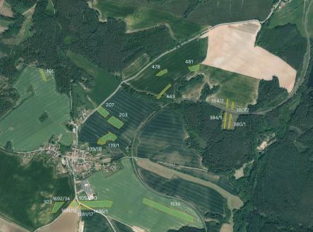 Prodej pozemku, zemědělská půda, 71 055 m²