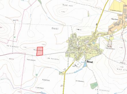 Prodej pozemku, zemědělská půda, 9 767 m²