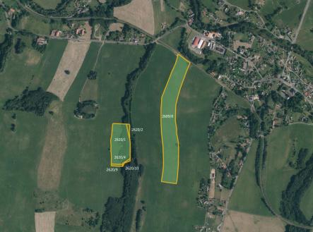 Prodej pozemku, zemědělská půda, 36 862 m²