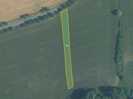 Prodej pozemku, zemědělská půda, 34 877 m²