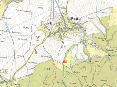 Prodej pozemku, trvalý travní porost, 4 622 m²