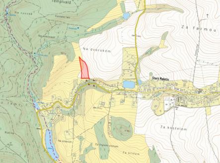 Prodej pozemku, zemědělská půda, 14 751 m²