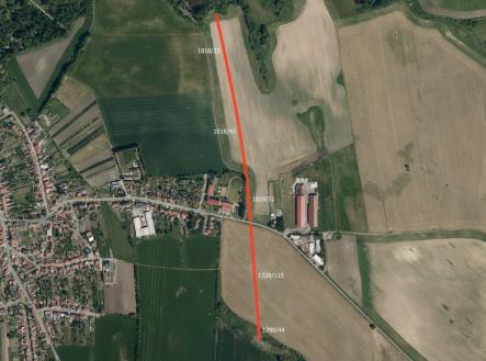 Prodej pozemku, zemědělská půda, 13 194 m²