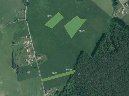 Prodej pozemku, trvalý travní porost, 10 797 m²