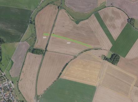 Prodej pozemku, zemědělská půda, 2 521 m²