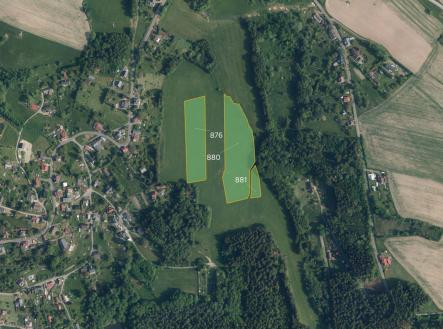 Prodej pozemku, zemědělská půda, 23 380 m²