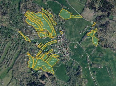 Prodej pozemku, trvalý travní porost, 384 290 m²