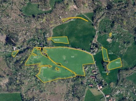 Prodej pozemku, trvalý travní porost, 384 290 m²