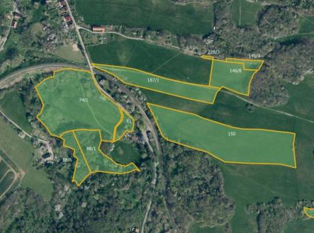 Prodej pozemku, trvalý travní porost, 384 290 m²