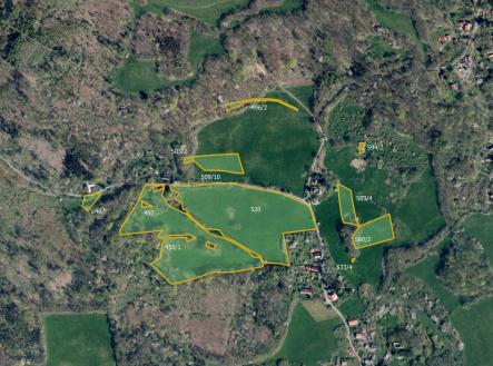 Prodej pozemku, trvalý travní porost, 73 270 m²