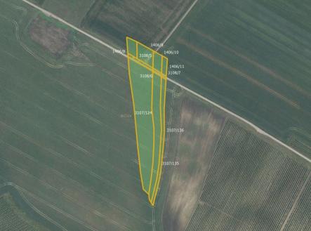 Prodej pozemku, zemědělská půda, 8 634 m²