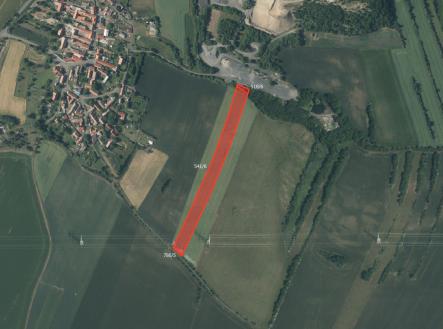 Prodej pozemku, zemědělská půda, 11 672 m² obrázek