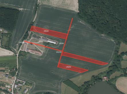 Prodej pozemku, zemědělská půda, 76 509 m²