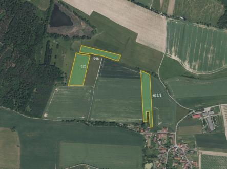 Prodej pozemku, zemědělská půda, 61 363 m²